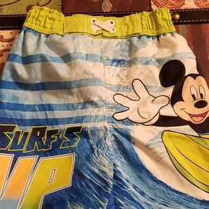 Disney's Mickey Mouse Surfs up trunks size 4t